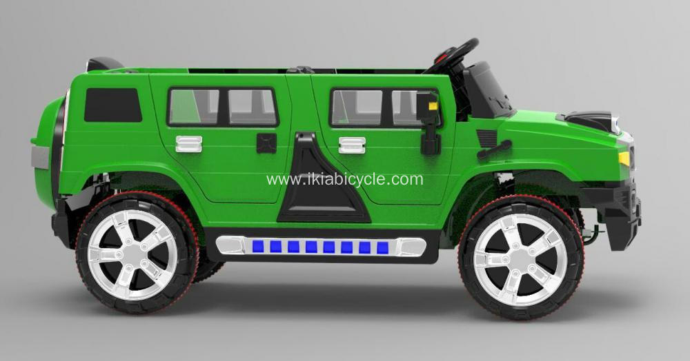 Electric car green nga kolor sa kolor sa awto